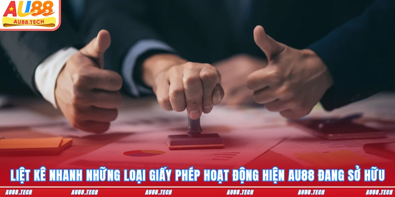 Giấy Phép Hoạt Động AU88 - Chứng Minh Nền Tảng Đáng Tin Cậy - Nofeta