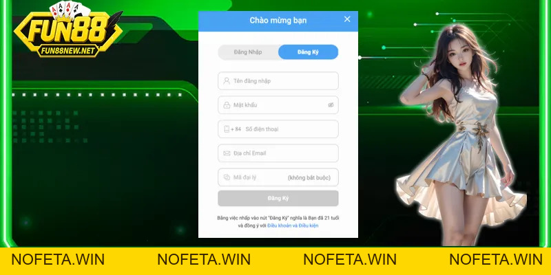 Đăng ký Fun88 – Khởi đầu an toàn và tiện lợi cho game thủ - Nofeta
